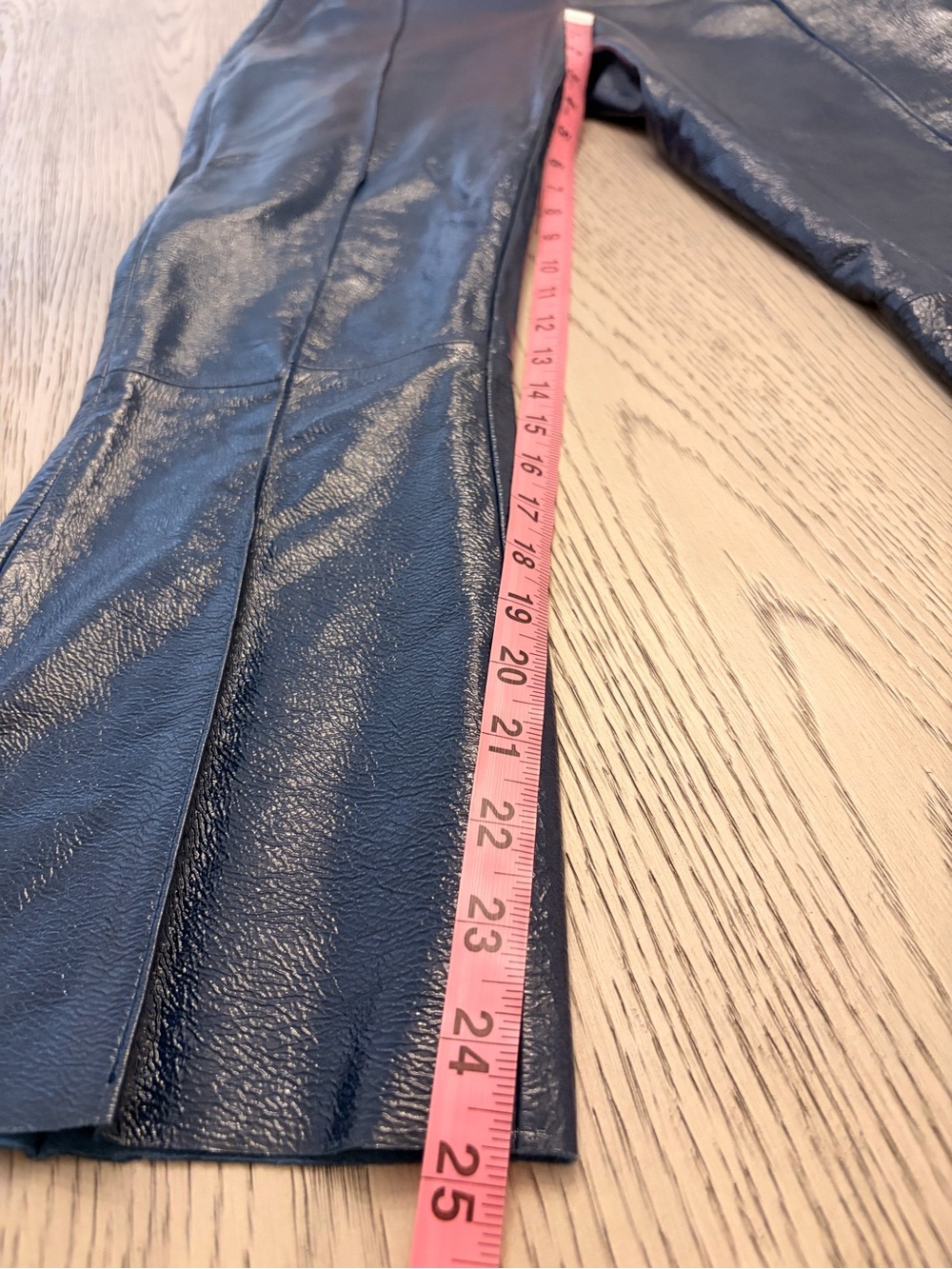 DROMe Deep Blue Leather Suit In Avion (Dark Blue) Size XS - Picture 15 of 15